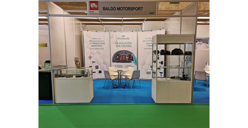 Lo stand Minitools al Motortec Madrid 2019