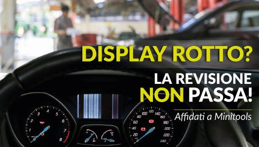 Display del contachilometri illeggibile? Revisione da ripetere!