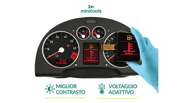 Nuovo display adattabile a contachilometri Audi, Ford, Seat, Skoda e Volkswagen