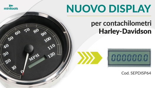 Display LCD per contachilometri moto Harley Davidson