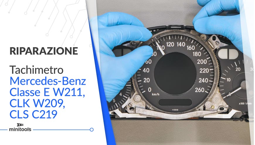 Come riparare la lancetta della velocità di Mercedes W211, W209 e C219: ecco la soluzione